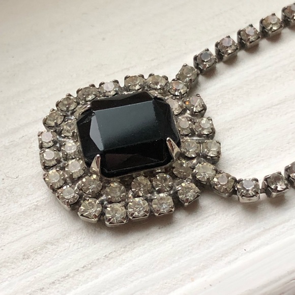 Vintage crystal necklace - Picture 7 of 8